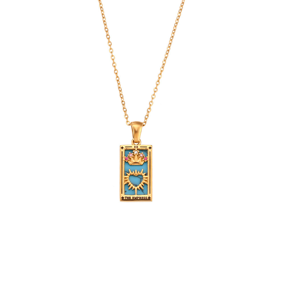 THE EMPRESS, TAROT NECKLACE