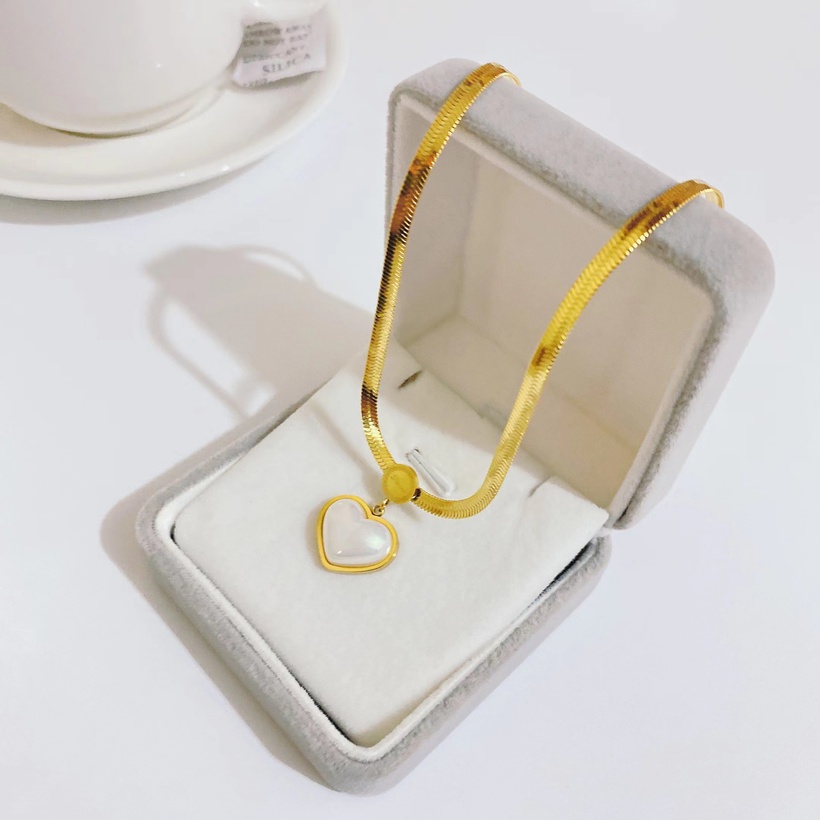 Necklace With Heart Pendant
