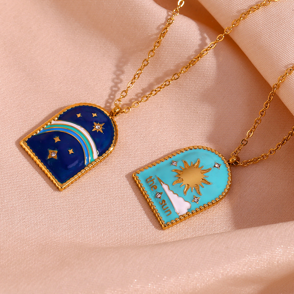 sun pendant, planet charms