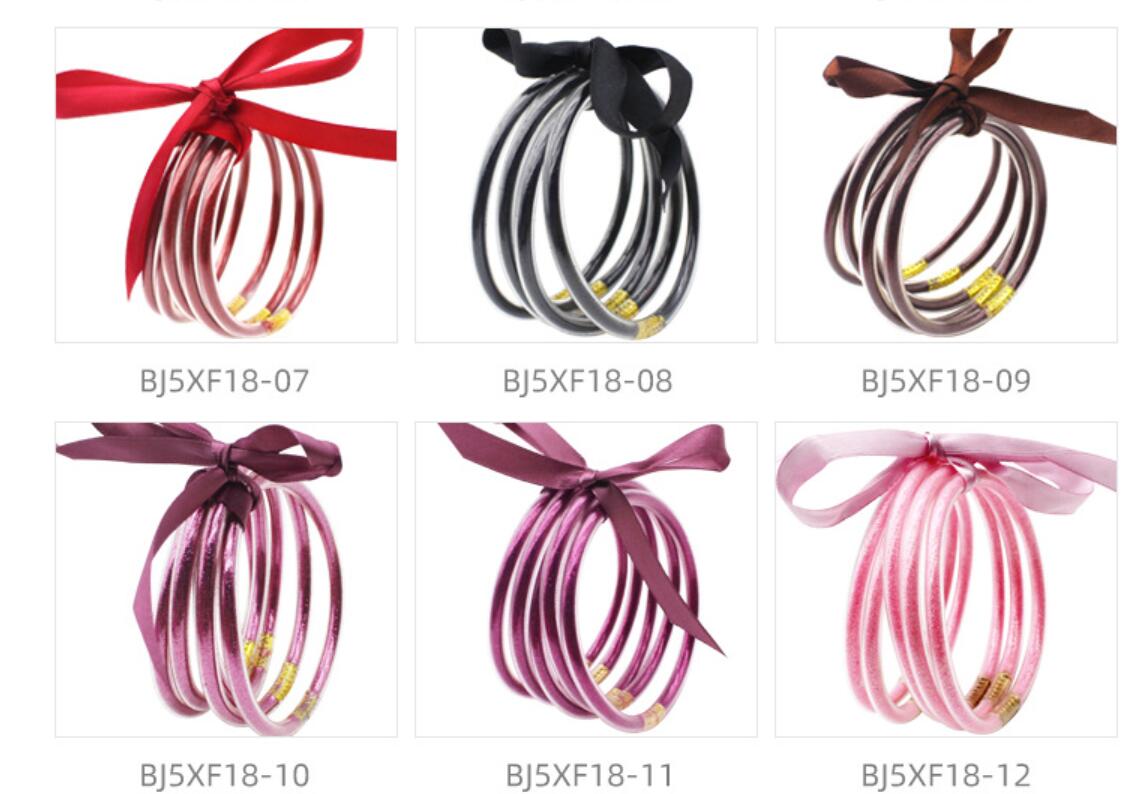 plastic bangle, glitter bangle