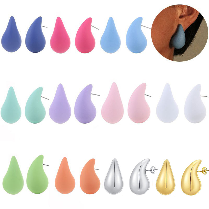 water drop shape earring, acrylic earring