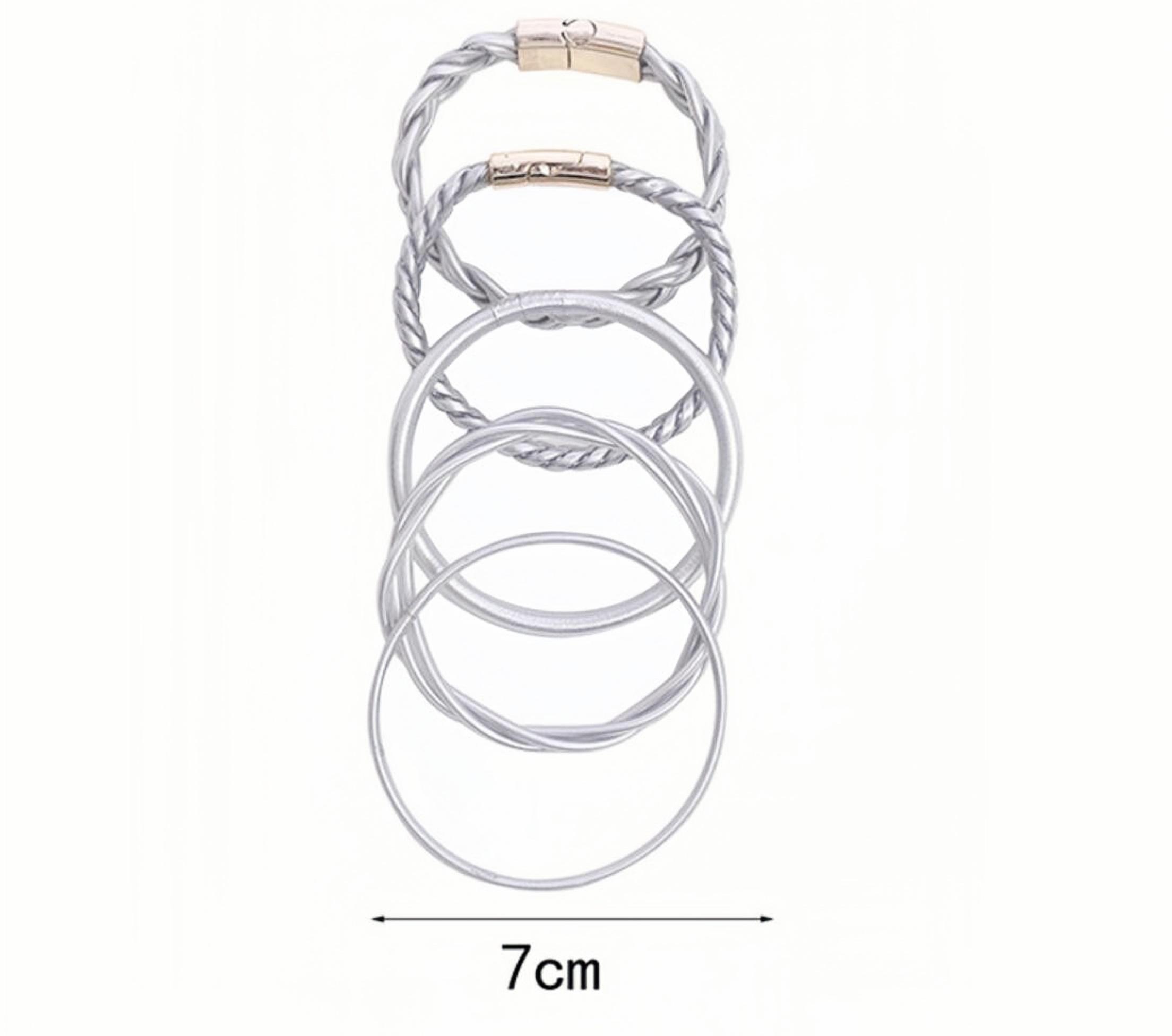 Jelly Bangles, Woven bracelet