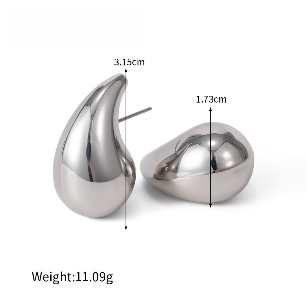 steel earring, stainless steel earring