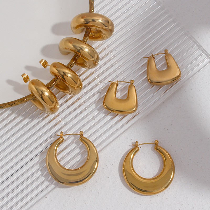 Steel earring, 316L earring