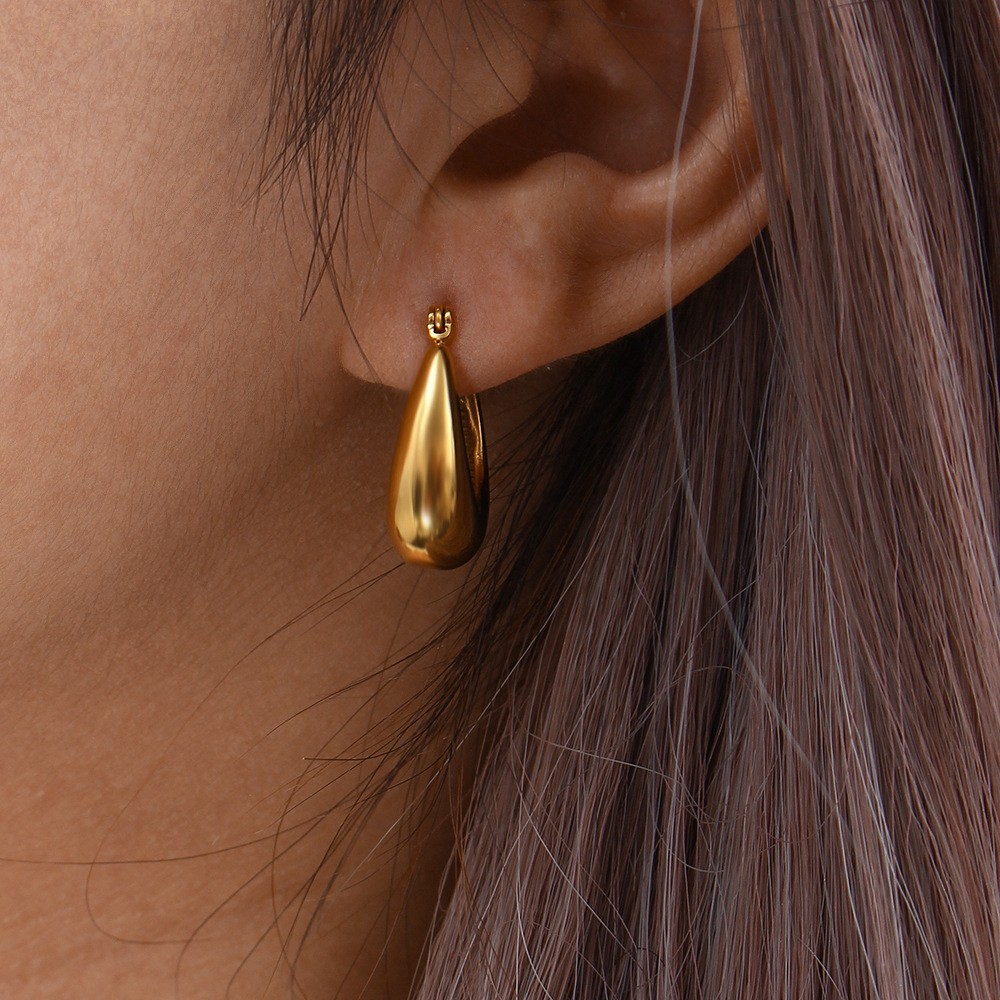 Steel earring, 316L earring