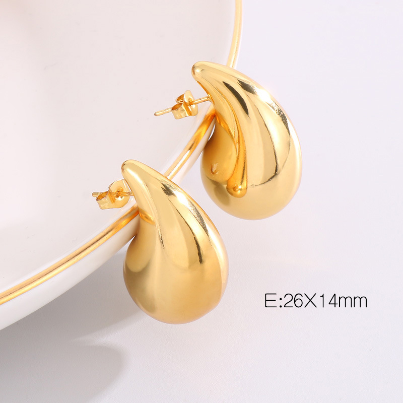 water drop shape earring